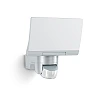 STEINEL XLED home 2 S āra LED sensorprožektors, 13,7 W, 1550 lm, 3000 K, IP44, sudraba — 033057