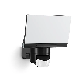 STEINEL XLED home 2 S āra LED sensorprožektors, 13,7 W, 1550 lm, 3000 K, IP44, melns — 033071