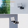 STEINEL XLED home 2 S āra LED sensorprožektors, 13,7 W, 1550 lm, 3000 K, IP44, melns — 033071