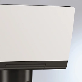 STEINEL XLED home 2 S āra LED sensorprožektors, 13,7 W, 1550 lm, 3000 K, IP44, melns — 033071