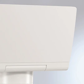 STEINEL XLED home 2 S outdoor LED sensor floodlight, 13.7 W, 1550 lm, 3000 K, IP44, white — 033088