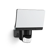 STEINEL XLED home 2 SC outdoor LED sensor floodlight, Bluetooth, 13.8 W, 1550 lm, 3000 K, IP44, black — 065447