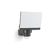 STEINEL XLED PRO 240 S outdoor LED sensor floodlight, 19.3 W, 2124 lm, 3000 K, IP44, anthracite — 068066