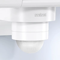 STEINEL XLED PRO 240 S āra LED sensorprožektors, 19,3 W, 2124 lm, 3000 K, IP44, balts — 068073