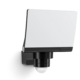 STEINEL XLED PRO 240 S outdoor LED sensor floodlight, 19.3 W, 2124 lm, 3000 K, IP44, black — 068110