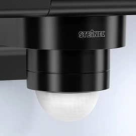 STEINEL XLED PRO 240 S outdoor LED sensor floodlight, 19.3 W, 2124 lm, 3000 K, IP44, black — 068110