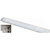 LED hermetic fitting 2×T8 120 cm, IP65, G13 (Spector Light)