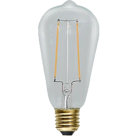 LED lamp E27 ST64 Soft Glow 2.3W 230lm 2100K Star Trading