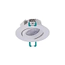 Sylvania SylSpot Neos 3-pack recessed LED downlights IP44, 400 lm, 3000 K, white