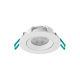 Sylvania SylSpot Neos 3-pack recessed LED downlights IP44, 400 lm, 3000 K, white