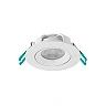 Sylvania SylSpot Neos 3-pack recessed LED downlights IP44, 400 lm, 3000 K, white