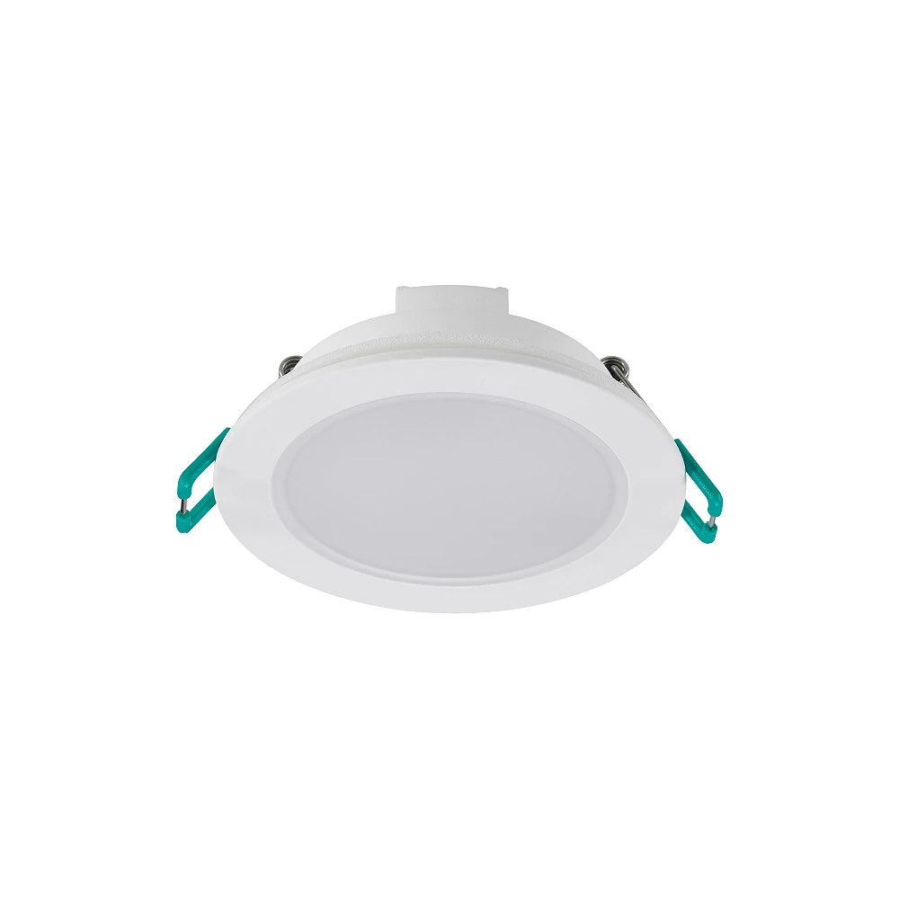 SylSpot Neos – 3× Recessed Downlights IP65 front, 400 lm, 3000 K – White (Sylvania)