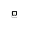 LED Floodlight IP65 9.5 W 1000 lm 3000 K, Black (Sylvania)