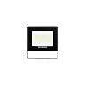 LED Floodlight IP65 58 W 7000 lm 4000 K, Black (Sylvania)