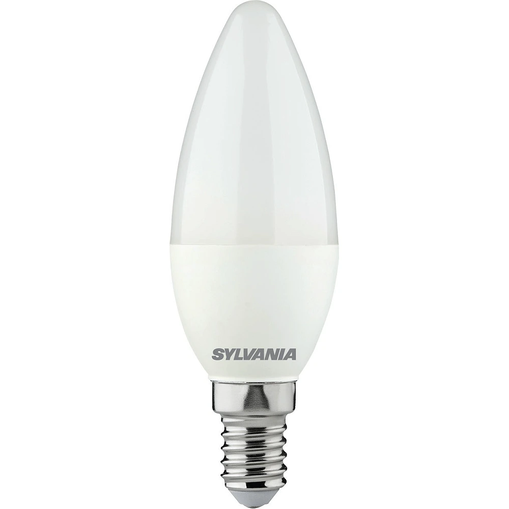 E14 LED candle 6.5W 806lm 2700K (Sylvania)