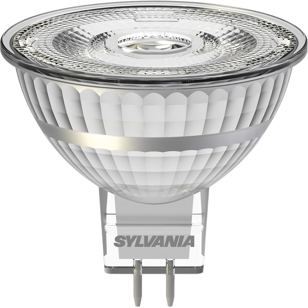 MR16 12V LED bulb 5.8W, 460 lm, 2700 K, 36° dimmable (Sylvania)