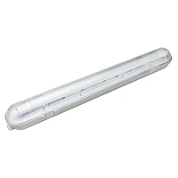 T8 LED caurules armatūra 1x60cm, IP65, vienpusējas barošanas caurulei (OPTONICA)