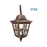 LYON outdoor pendant light 1xE27 antique brass IP44 (VIVALUX VIV004378)