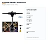 SWING-T outdoor light string 5xE27 5.2m black IP44 (VIVALUX VIV004241)