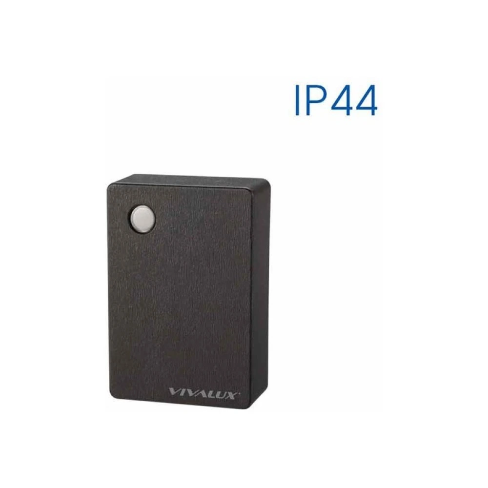 DON LC SR-B light control sensor black, 230V, IP44, 15A (VIVALUX)
