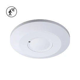 SIERRA MW36-W microwave motion sensor IP20 360° white (VIVALUX)