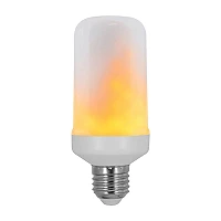 PLAM LED flame-effect bulb E27 6.5W 130lm 1300–1700K (VIVALUX)