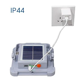 ZEIN SOLAR LED portable solar work light 850lm, IP44 (VIVALUX)