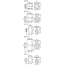 Light fitting BART, JDR Gu10, max. 35W, IP54, aluminium