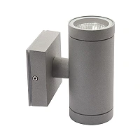 Light fitting BART, 2 x JDR Gu10, max. 35W, IP54, aluminium