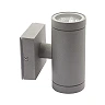 Light fitting BART, 2 x JDR Gu10, max. 35W, IP54, aluminium