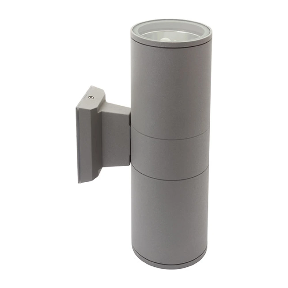 Light fitting BART, 2 x E27 max. 60W, IP54, aluminium