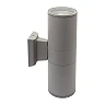Light fitting BART, 2 x E27 max. 60W, IP54, aluminium