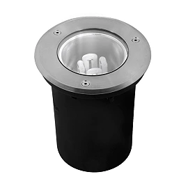 In-ground lighting fixture XARD, E27 max. 40W, IP67, stainless steel