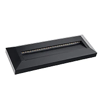 Optonica 7515 pakāpienu LED gaismeklis 3 W 3000 K IP65, melns