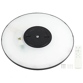 LED ceiling light 24W, 1920lm, RGB+CCT, black (Optonica 2942)