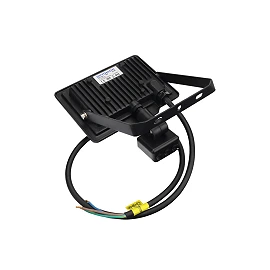 LED prožektors ar sensoru 20W, 1600lm, 2700K, IP65, melns (OPTONICA 5957)