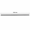 1-fāzes LED sliede, 1 m, balta (OPTONICA 5153)
