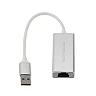 Gigabit LAN uz USB-A adapteris, alumīnijs, sudraba krāsā (Optonica)