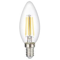 LED kvēldiegu spuldze E14 C35 6 W 730 lm 4500 K (Optonica 1411)