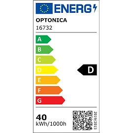 LED lineārais gaismeklis 120 cm 40 W 4800 lm CCT balts (Optonica 16732)
