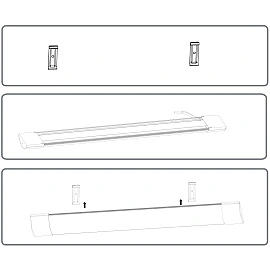 LED lineārais gaismeklis 120 cm 40 W 4800 lm CCT balts (Optonica 16732)
