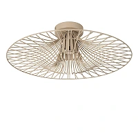 Lucide ELLIS griestu lampa Ø50 cm, 1xE27, taupe