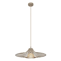 Lucide ELLIS piekaramā lampa Ø50 cm, 1xE27, taupe