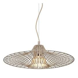 Lucide ELLIS pendant light 120 cm, 2xE27, taupe
