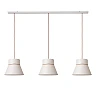 Lucide SCARLET piekaramā lampa 130 cm, 3xE27, krēmkrāsa