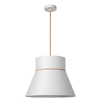 Lucide SCARLET piekaramā lampa Ø45 cm, 1xE27, krēmkrāsa