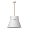 Lucide SCARLET piekaramā lampa Ø45 cm, 1xE27, krēmkrāsa