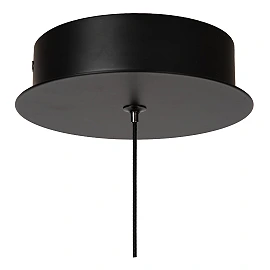 GISELA pendant light Ø30 cm, LED 9.4W 2700K, amber glass (Lucide)