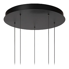 GISELA piekaramā lampa Ø57 cm, 5 LED moduļi 2700K, dzintara stikls (Lucide)