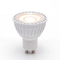 Lucide GU10 MR16 LED spuldze 5 W 2200–3000 K, balta
